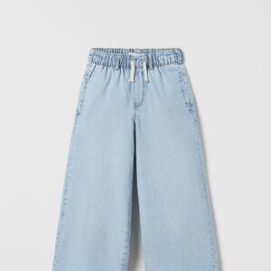 Light Blue jeans wide leg